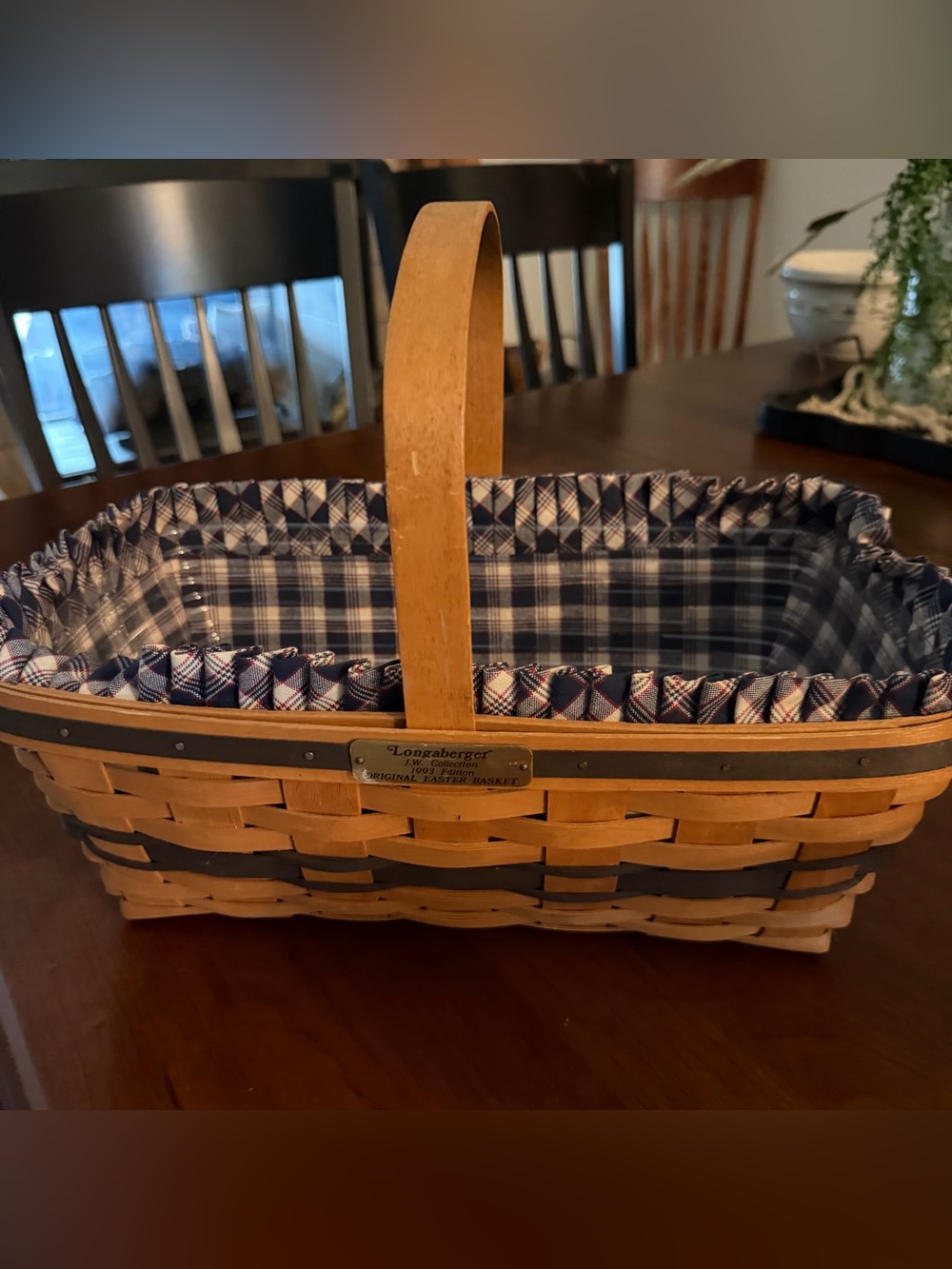 1993 Longaberger JW Easter Baskey
